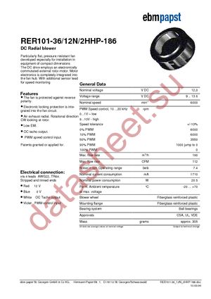 RER1013612N2HHP datasheet  